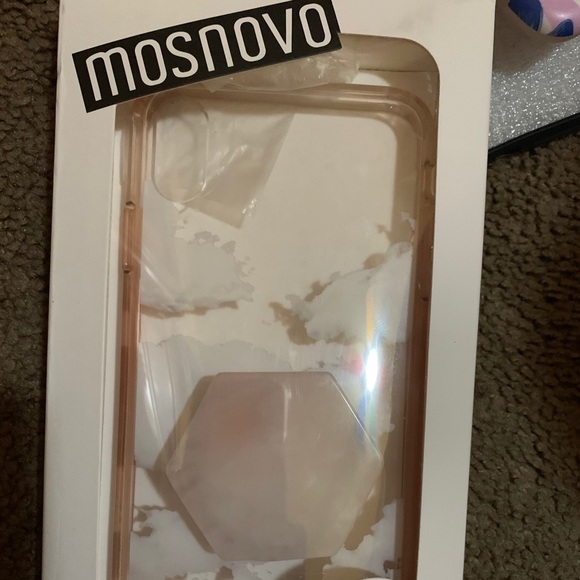 Mosnovo cloud case with rose quartz phone grip - Picture 2 of 5